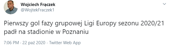 HISTORIA Ligi Europy 20/21 została napisana w Poznaniu ;)